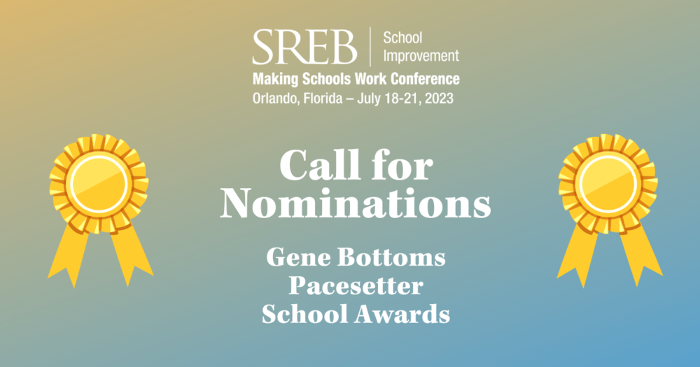 SREB Pacesetter Nominations